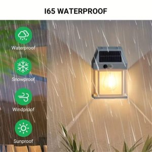 Solar Outdoor Night Lamp – Waterproof